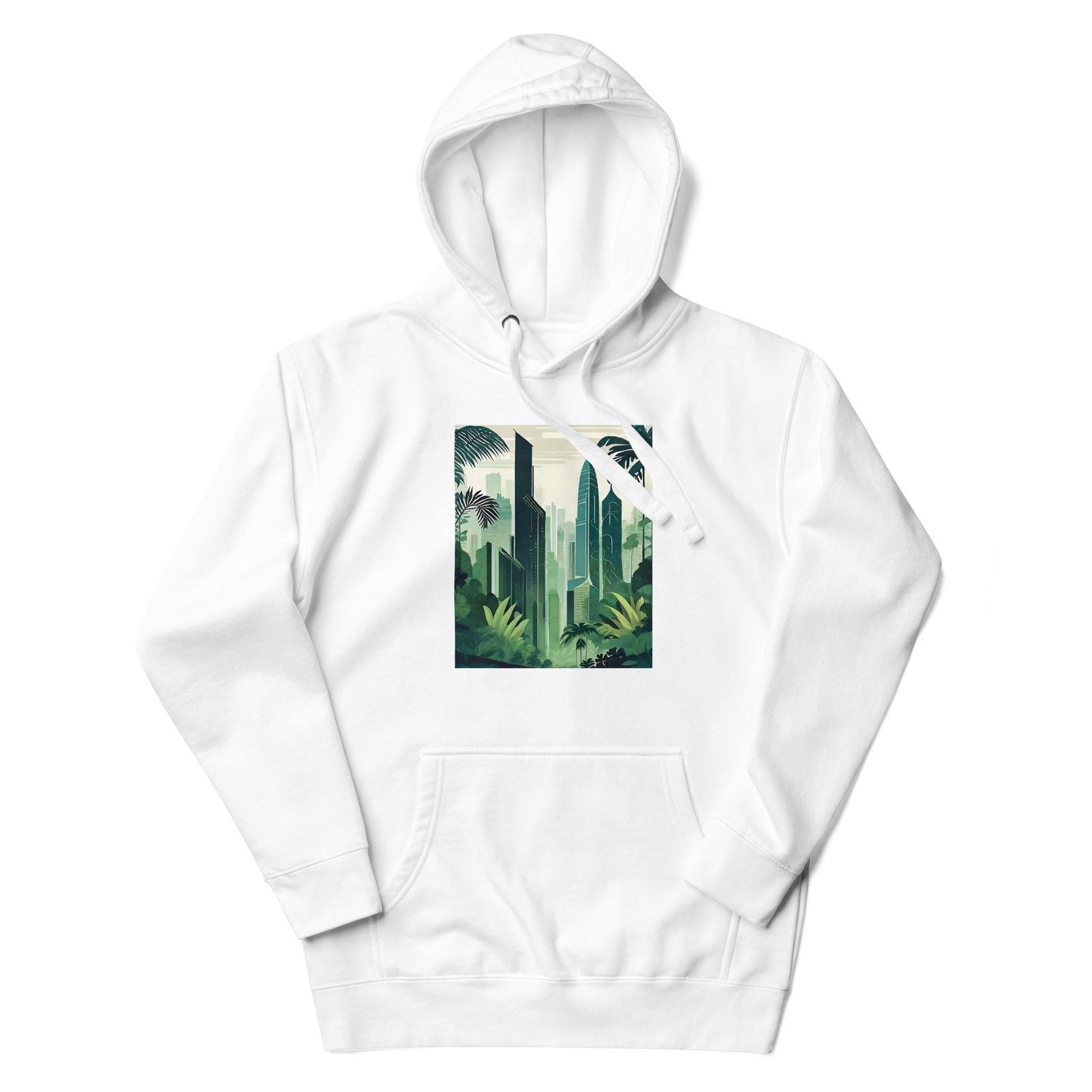 Unisex Hoodie Skyscraper - Image 4